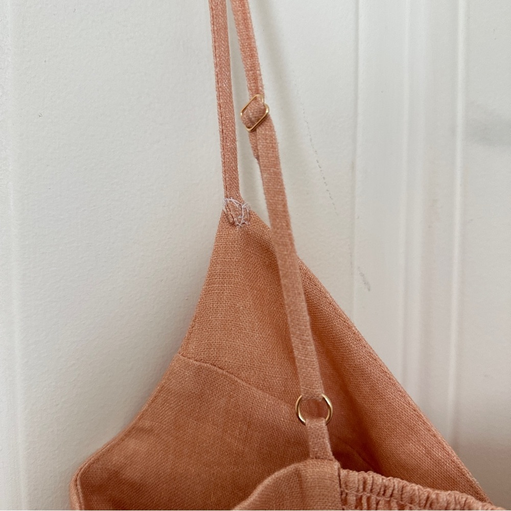 Zimmermann Peach Floral Dress - Picture 9 of 11